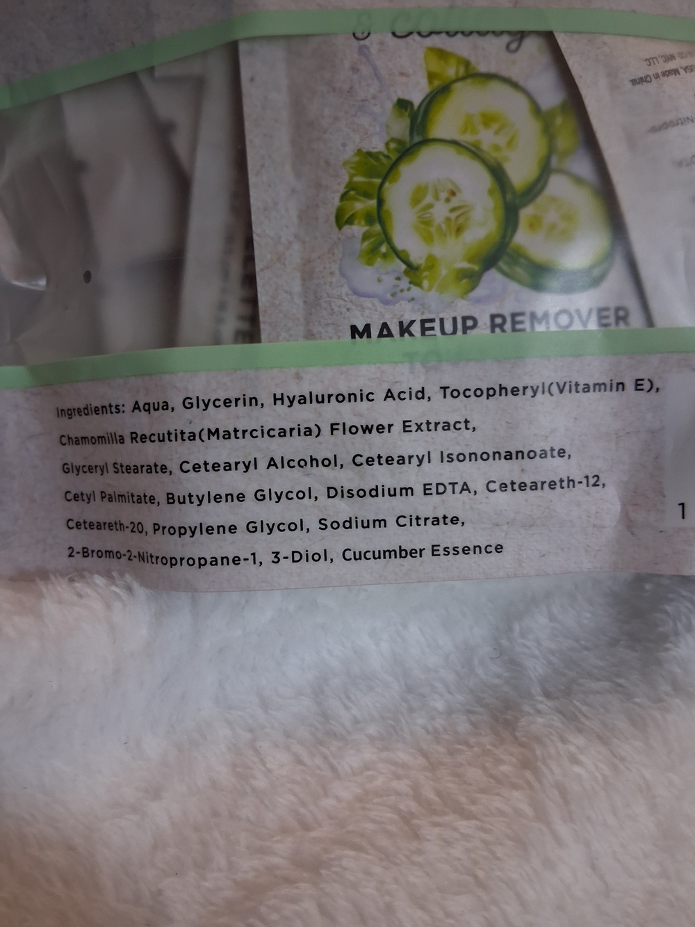 Grass Roots Makeup Remover Wipes Bundle - Cucumber & Vitamin C (80 Wipes Total) - Picture 9 of 16